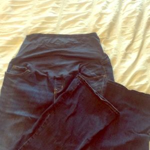 Old navy full panel maternity jeans